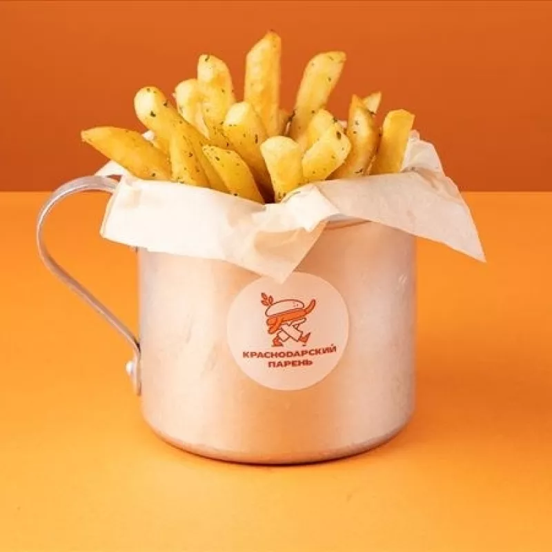 Картофель фри чесночный